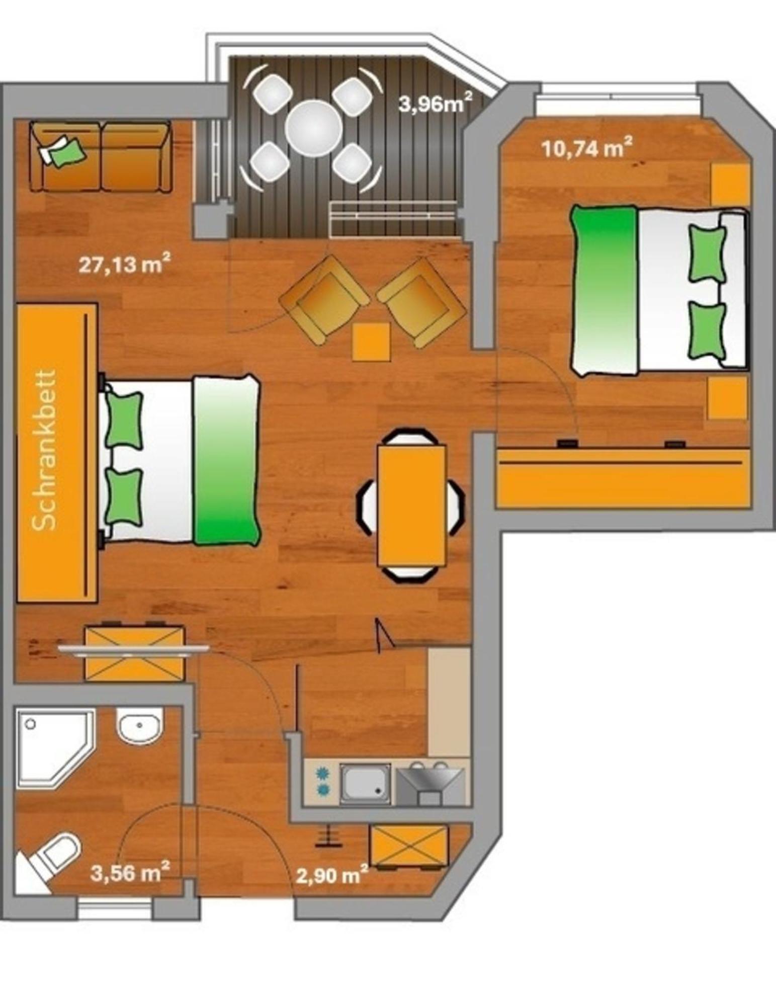 شقة Ancora Marina Haus 1 Nr 06, Typ 2 نوستاد ان هولستن المظهر الخارجي الصورة